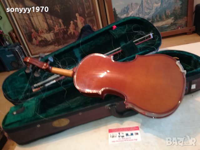 ЦИГУЛКА С ЛЪК И КУФАР ОТ АНГЛИЯ 0602221726, снимка 2 - Струнни инструменти - 35692968