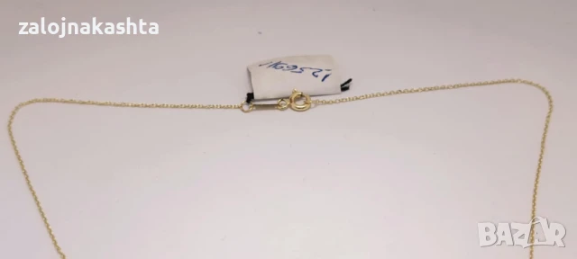 Ново Златно колие-1,47гр/14кр, снимка 5 - Колиета, медальони, синджири - 51329677