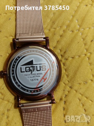Часовник LOTUS,  нов, неупотребяван, снимка 3 - Други - 41519585