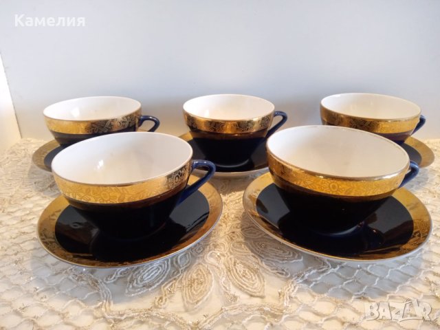 Руски порцелан , снимка 4 - Чаши - 41412554