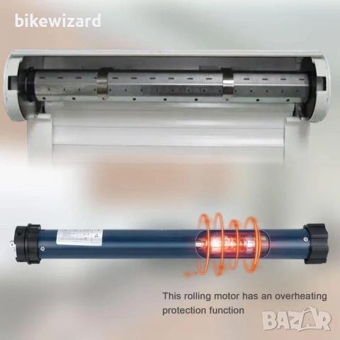 Комплект мотор за ролетни щори – 20 Nm за 60 мм вал НОВ, снимка 2 - Други стоки за дома - 53639748