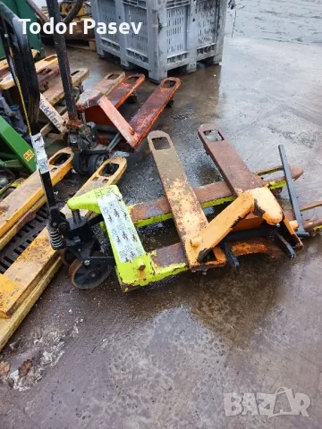 Транспалетни колички внос от Франция , снимка 3 - Подемници - 48372811