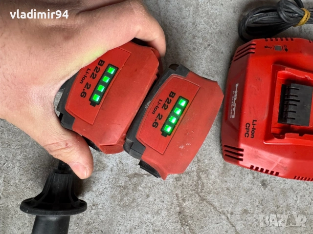 Hilti SF 6H-A22 ударен винтоверт, снимка 6 - Винтоверти - 53413300