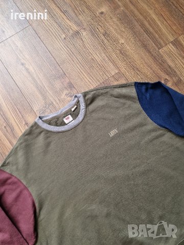 Страхотен мъжки  суитчър LEVI'S размер  XL / 2XL , снимка 5 - Суичъри - 42416607