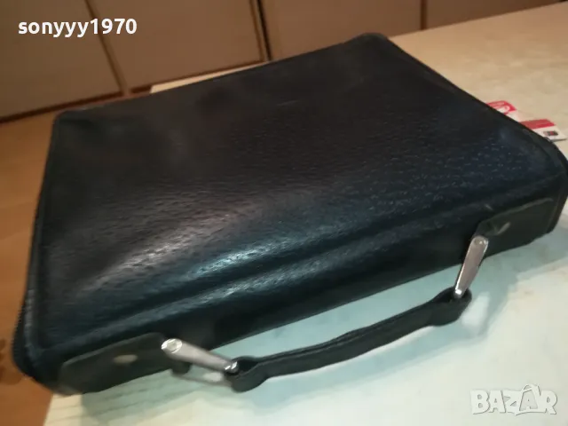 КОЖЕНА ЧАНТА С ДРЪЖКА ЗА ЛУЛИ И АКСЕСОАРИ ОТ ГЕРМАНИЯ 2001251939, снимка 3 - Лули - 48758251