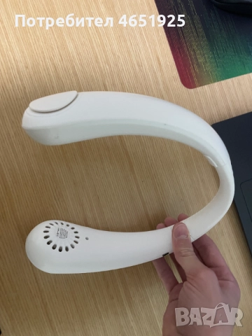 Преносим вентилатор за врат - чисто нов, снимка 3 - Други - 52425002