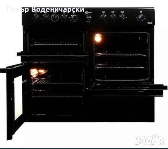 Полупрофесионална готварска печка  FLAVEL Milano 100 MLN10CRK Тип Свободностояща електрическа готвар, снимка 4 - Печки, фурни - 41249533