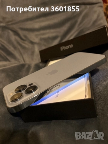 iPhone 13 PRO MAX 128GB Pacific blue, снимка 4 - Apple iPhone - 52396607