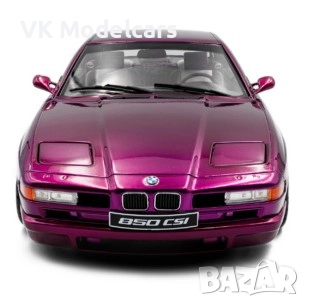 1991 BMW 850 (E31) CSI 1/18 Solido, снимка 5 - Колекции - 52789702