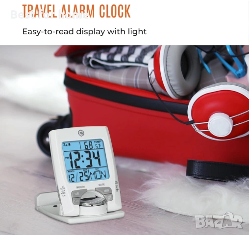 Маратонски пътен будилник със светлина, снимка 2 - Друга електроника - 53249797