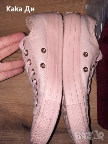 COVERSE есествена кожа, снимка 5 - Кецове - 53203175