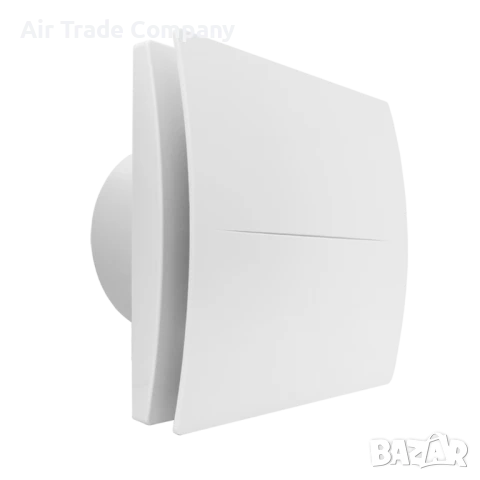 QD/ Ø120 BB – Вентилатор за баня с клапа и сачмени лагери