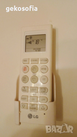 Дистанционно управление за климатик LG - използвано, снимка 6 - Климатици - 52805542