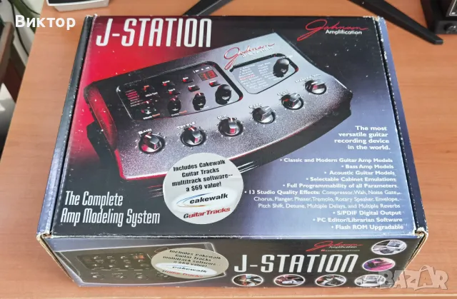 Процесор за китара Johnson J-Station, снимка 6 - Китари - 49454614