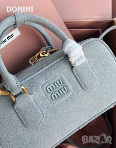 Miu Miu Belair Дамска чанта, кожа, снимка 7 - Чанти - 55985651