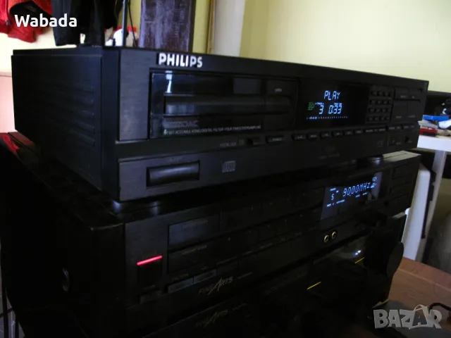 Рядко намиращ се плейър Philips CD630 CD-630 TDA1541A в оригинално състояние (1989), снимка 4 - Декове - 47511893