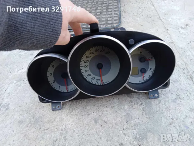 Табло километраж за Мазда 3  1.6HDI 109k.с 2007г, снимка 4 - Части - 49598398