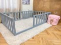 Детски легло с ограда | Модел: "МОНИ", снимка 1 - Мебели за детската стая - 41880632