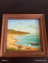 Стара картина с дървена рамка ПРИМОРСКО за КОЛЕКЦИОНЕРИ 49458, снимка 6