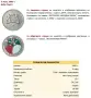 Монета Баба Марта с цветно оцветяване, , снимка 1
