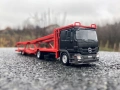 Mercedes Actros 1836 MP3 Kassbohrer Herpa 1:87 Автовоз, снимка 5