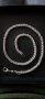 Нов сребърен ланец сребърен синджир сребърно колие, снимка 1 - Колиета, медальони, синджири - 36278654