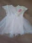 Детска дантелена рокля 80см., снимка 2