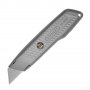 Нож Stanley макетен метален с трапецовидно фиксирано острие 136х19 мм, снимка 1