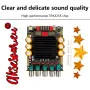 Аудио усилвател на модул 300W+300W+600W ZK-AS21P TPA3255*2 2.1 канален Bluetooth стерео усилвател, снимка 4