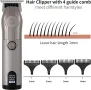 Тример/машинка за брада,коса и оформяне  MASOVOTU Beard Trimmer for Men, снимка 5
