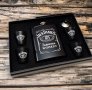 мъжки подаръчен комплект Jack Daniels _павурче+чаши за алкохол, снимка 4