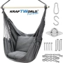 Стол Хамак X-Large с 2 Възглавници и Страничен Джоб – Висяща Люлка, снимка 10