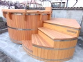 Дървено джакузи, Японска баня, снимка 9