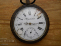 огромен старинен джобен часовник "Regulateur" - работи, снимка 1 - Антикварни и старинни предмети - 36287041