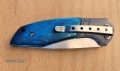 Сгъваем нож / синя дръжка /, снимка 2