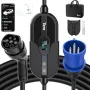 Tera Smart Portable EV Charger 7.6kW Type 2 EV Charger CE & TÜV 32A 240V APP WiFi Bluetooth, снимка 6
