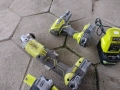 Продавам сет на Ryobi Li-Ion ъглошлайф и винтоверт на батерии, снимка 6