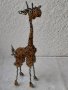 Жираф от мъниста, фигура, животно Африка, синци, снимка 2