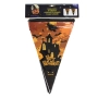 Halloween / Хелоуин хартиени знаменца „Страшна къща“ – 10 бр., 2,66м_1251660, снимка 2