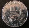 10 франка 1986, Франция, снимка 2