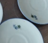 Чинийки с незабравки* БГ порцелан на "Китка", снимка 2