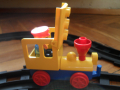 Лего Дупло влак с релси - сет, винтаж, снимка 6
