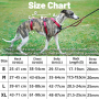 Paworld Escape регулируем нагръдник за големи кучета (розово червено, зелено сиво XL), снимка 6