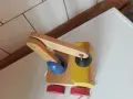 Влакче и метални колички и дървен кран., снимка 4