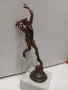 Меркурий бронзова или месингова пластика, снимка 7