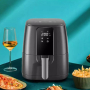 Air Fryer - Уред за здравословно готвене с горещ въздух 7л, 1350W, Тъч скрийн управление, снимка 4