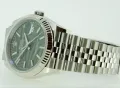 Rolex Datejust 36mm Steel Olive Green Palm Motif Automatic Дамски Различни Варианти, снимка 8