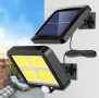ТОП ЦЕНА 5БР=79.99лв Соларни лампи с панел ip67 1200 W сензор+дистан, снимка 4