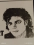 Винтидж снимка картичка на ПОП ИКОНАТА Michael Jackson Et Pif en concert за КОЛЕКЦИОНЕРИ 51220, снимка 2