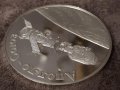 Сребърна възпоменателна монета изстрелването на Союз и Аполо 1975, снимка 5